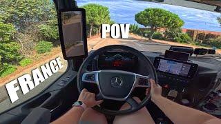 POV Girl Truck Driving  /// Southern France 