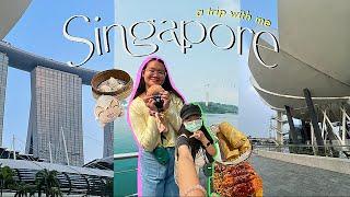 post-pandemic singapore travel vlog | with friends, food, etc. 