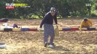 김연우-이특, 육탄전 벌여 @런닝맨 Running man (행사왕 레이스) 141116