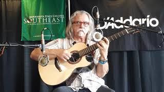 Tim Sparks with Tellier Guitars Macasar ebony 00