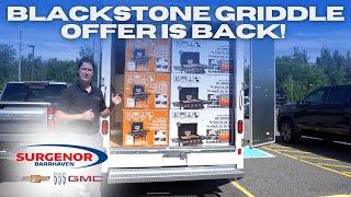 It's Back! - FREE Blackstone Griddle with Every 2024 Chevy Silverado & GMC Sierra!