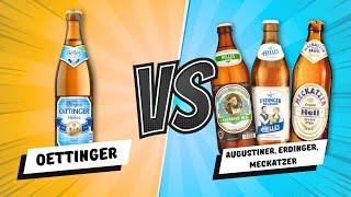 Ist Oettinger Bier wirklich so schei...e? Ich mach die Blindverkostung!