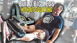 How To Get Big Legs Without SQUATS (Trust Me This Works)