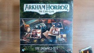 The Drowned City Investigator Expansion Overview - Arkham Horror the Card Game