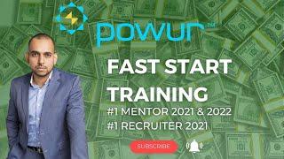 Powur Fast Start Training 2022 | JC Rangel