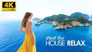 4K Corfu Greece Summer Mix 2024  Best Of Tropical Deep House Music Chill Out Mix By Masew Deep