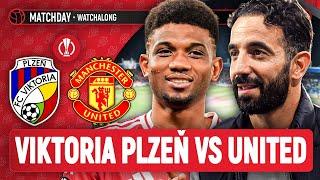 FC Viktoria Plzeň 1-2 Man United LIVE STREAM WatchAlong | Europa League