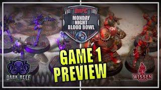 Sevens Super Series - Game 1 Preview! Dark Elves vs Humans! (Tabletop Blood Bowl 7s)