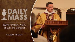 Catholic Daily Mass - Daily TV Mass - October 18, 2024