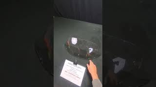 Harley 10” Windsplitter Windshield 57400206 | Touring 2014–2024 | Scratched | Stock# 550
