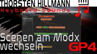 Einsteiger Tutorial Yamaha Modx / Montage Szenen wechseln mit den variations von Gig Performer