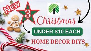 New CHRISTMAS IN JULY DIYs  UNDER $10  Winter DECOR CRAFT ideas for your HOLIDAY HOME 