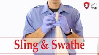 How to Apply a Sling and Swathe - EMTprep.com