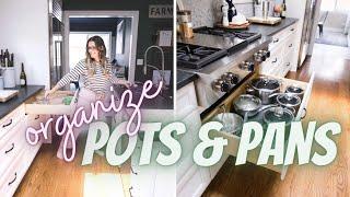 Small Kitchen Organization Pots And Pans | Useful Tips For Pot And Pan Organization