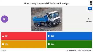 CPC Truck Scenario 2 Sample Test  Questions Test 1