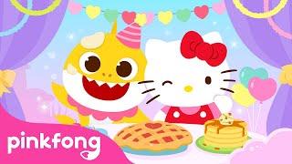 Baby Shark x Hello Kitty | My Best Friend! | Baby Shark Collaboration | Pinkfong Songs for Children