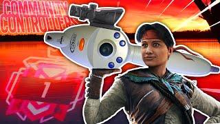 PLAYING RANKED R6 SIEGE WITH A FISHING ROD