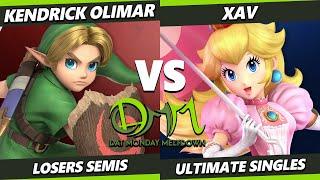 DAT MM 340 LOSERS SEMIS - Kendrick Olimar (Young Link) Vs. Xav (Peach) Smash Ultimate - SSBU