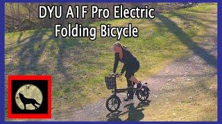 Electric Foldable DYU A1F Pro EBike - Our New Boating Bikes