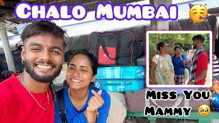 Finally Mumbai Ja Rahe Hai  || Miss You Mammy  || Vlog || Keshavi-Mitesh 