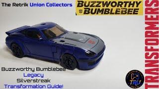 Transformers Buzzworthy Bumblebee Silverstreak Transformation Guide!