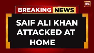 LIVE: Saif Ali Khan's Attacker Identified | Saif  Stabbed In His House, Investigation Underway