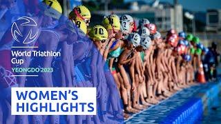 Highlights - 2023 World Triathlon Cup Yeongdo Elite Women's Race