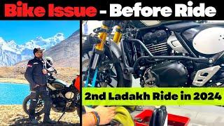 Issue in Scrambler 400x Just A Day Before Zanskar Ride  | Krishna Devi