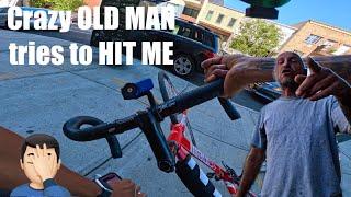 FIXED GEAR | POV Random GUY try’s to FIGHT with ME (ALMOST GONE WRONG)‼️