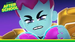 Za Za and Merchin Make Bad Look Good | Battle Kitty | Interactive | Netflix After School