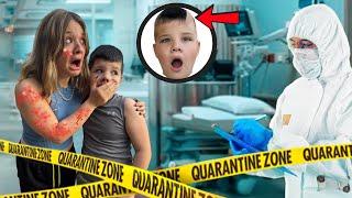 AUBREY is REALLY SICK and DAD GIVES CALEB a BAD HAIRCUT!! WORST DAY EVER!!