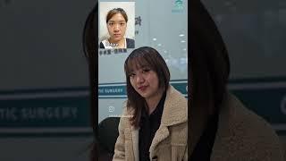 Before and after rhinoplasty at Girin Plastic Surgery Korea