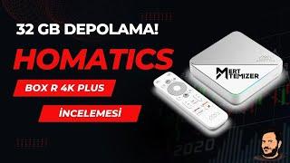 Sonunda Yüksek Depolamalı Lisanslı Cihaz - Homatics Box R 4k Plus İncelemesi