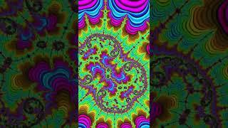 #psychedelicart #trippy #2danimation Techno Tesseracts: Journey Through Fractal Realms