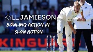 Kyle Jamieson Bowling Action | In Slow Motion | 2021 | Tarush Cricket