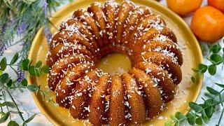 DELICIOUS DESSERT FROM TANGARINES Tastier than all cakes - Fragrant TANGERINE CAKE!