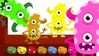 Learn Colors with Monsters 学习颜色的怪物 by Sweet Games #28