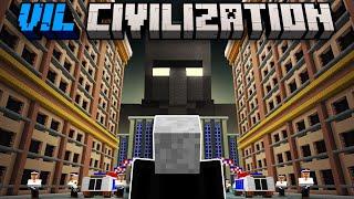 Minecraft but I go UNDERCOVER in VILLAGER CIVILIZATION