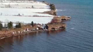 La Gaspésie l hiver( Gaspésie in winter)Quebec Canada  04-01-2020