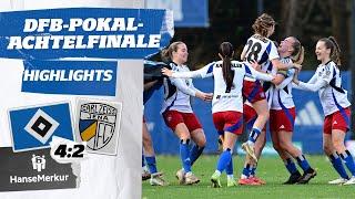 EINZUG INS VIERTELFINALE! | HSV-Frauen vs. FC Carl Zeiss Jena | DFB-Pokal-Highlights