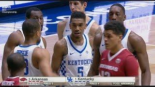 Arkansas vs Kentucky Full Highlights Final 2017 SEC Basketball Tournament