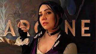 Arcane ASMR - Caitlyn questions you (softly) (hairplay, personal attention, face touching, etc)