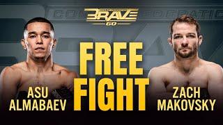 Asu Almabaev VS Zach Makovsky | FULL FIGHT | BRAVE CF