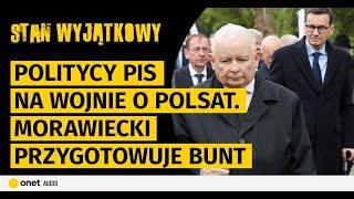 Politycy PiS na wojnie o Polsat. Morawiecki przygotowuje bunt przeciwko Kaczyńskiemu