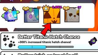 This F2P TITANIC UPGRADE is OVERPOWERED... (Pet Simulator 99)