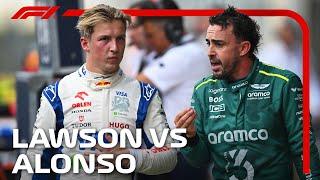 Liam Lawson Goes Head-To-Head With Fernando Alonso In Austin!