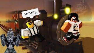 ROBLOX Dead Rails Funny Moments Part 1 (MEMES) 