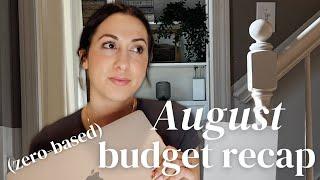 Whoops.. | Budget Recap | August 2024