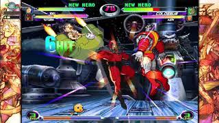 MvC2: Romneto - Magneto/Tron Tag Infinite (4 Reps = 18 Hits) .:9.19.24:.