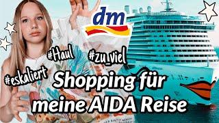 ICH SHOPPE ALLES IM DM FÜR MEINE AIDA REISE  ️ WAS FEHLT NOCH? ️ HEY ISI